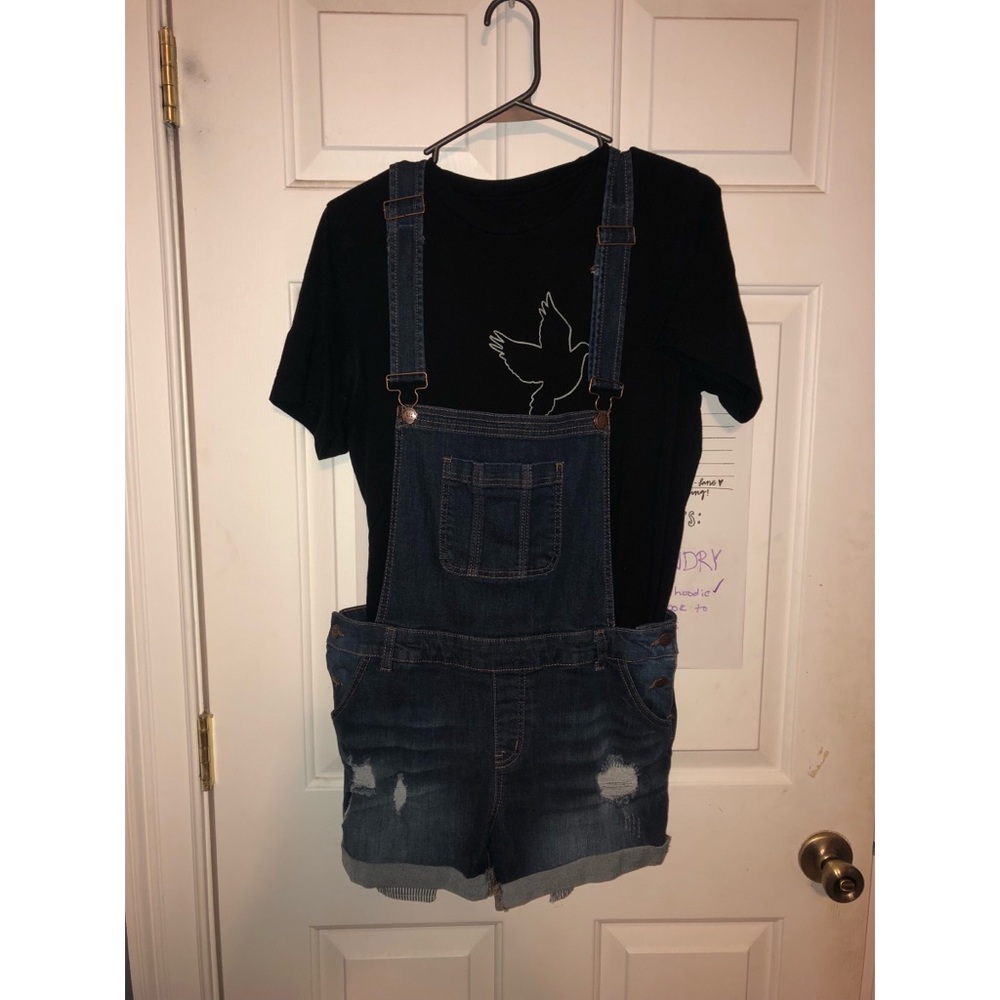 Overall Shorts